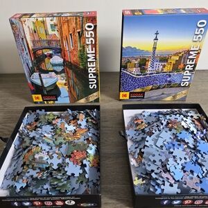 Kodak Supreme 550 Piece Puzzle Set